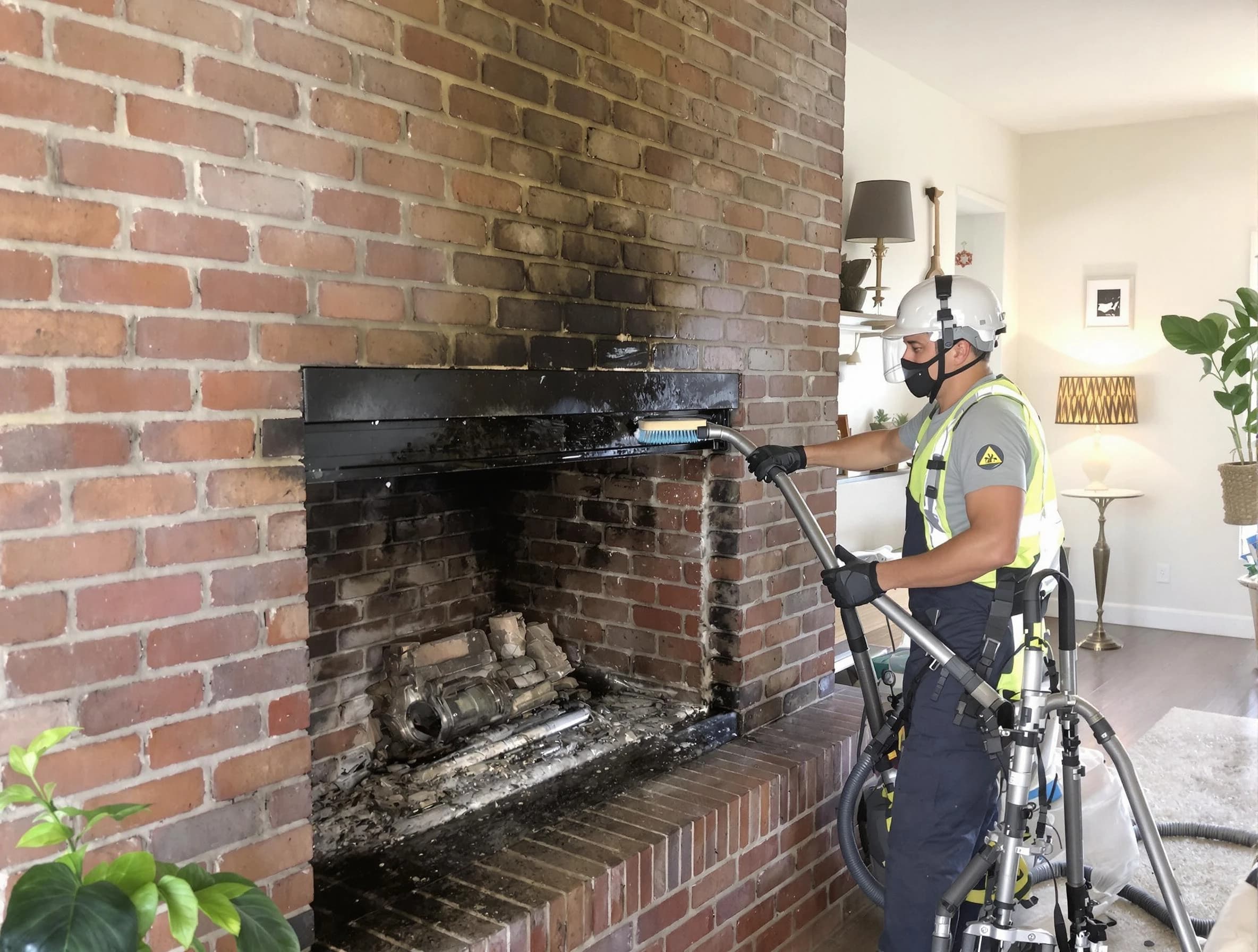 West Deer Chimney Sweep providing fireplace cleaning services in West Deer, PA