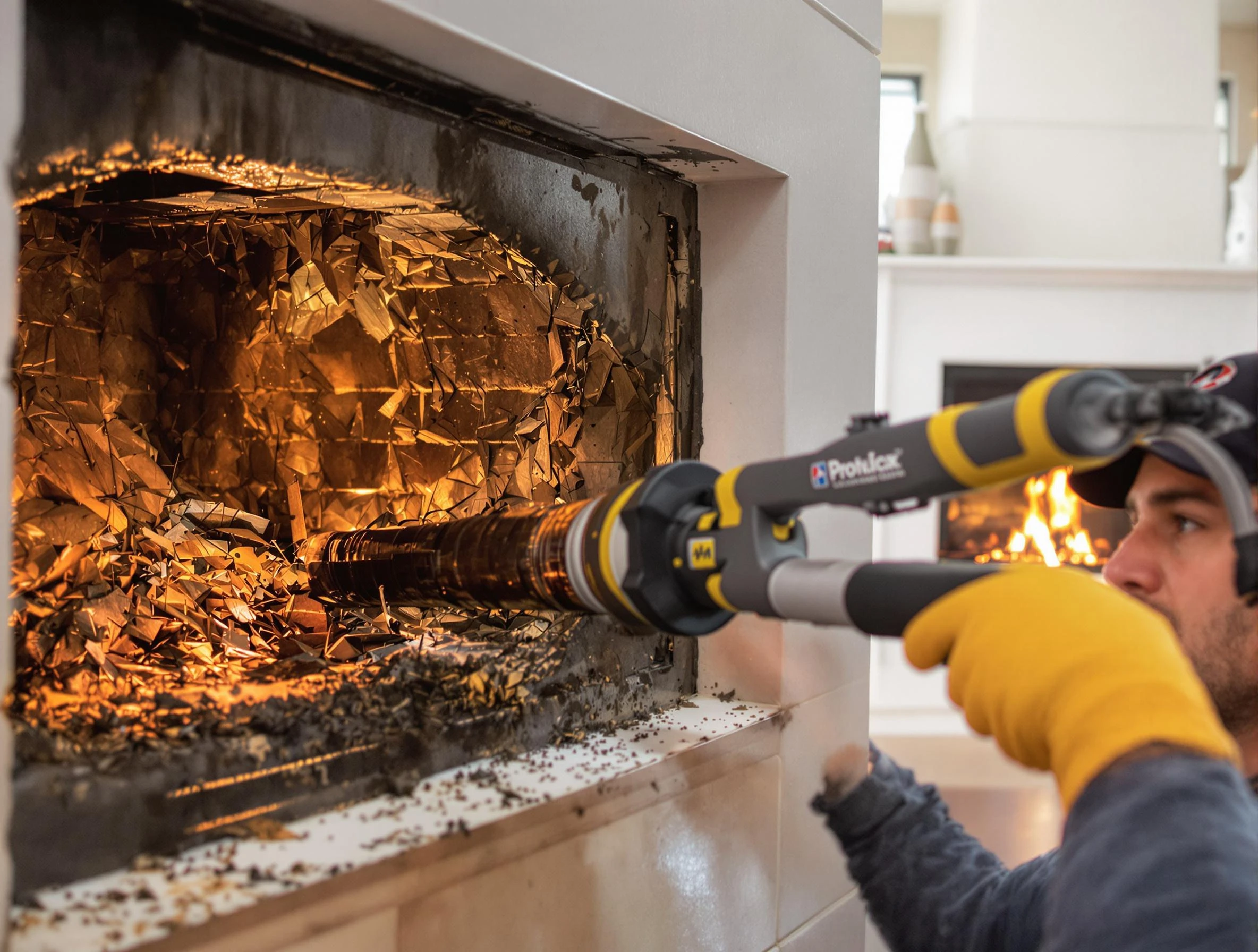 Professional chimney cleaning by West Deer Chimney Sweep in West Deer, PA