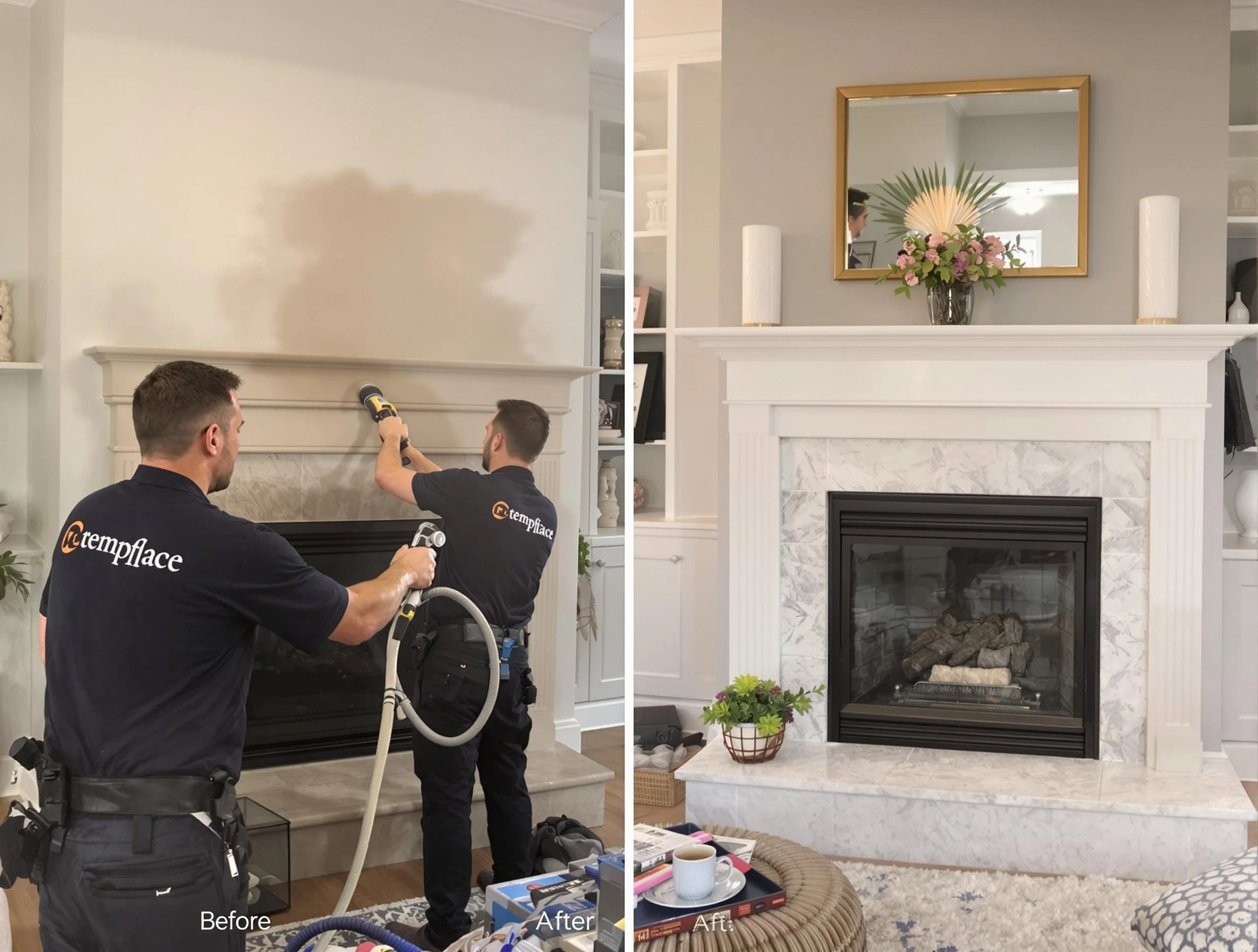 Professional soot removal by West Deer Chimney Sweep team in West Deer, PA
